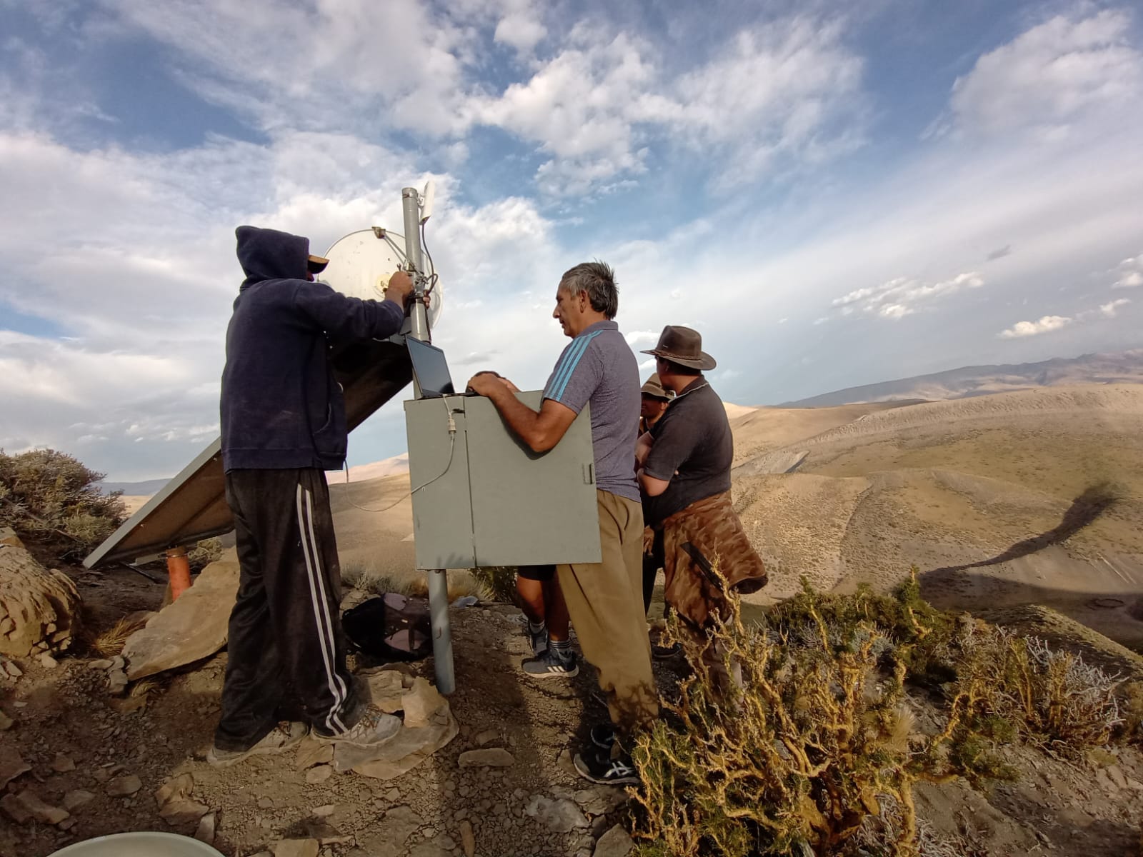 Trabajo técnico en campo